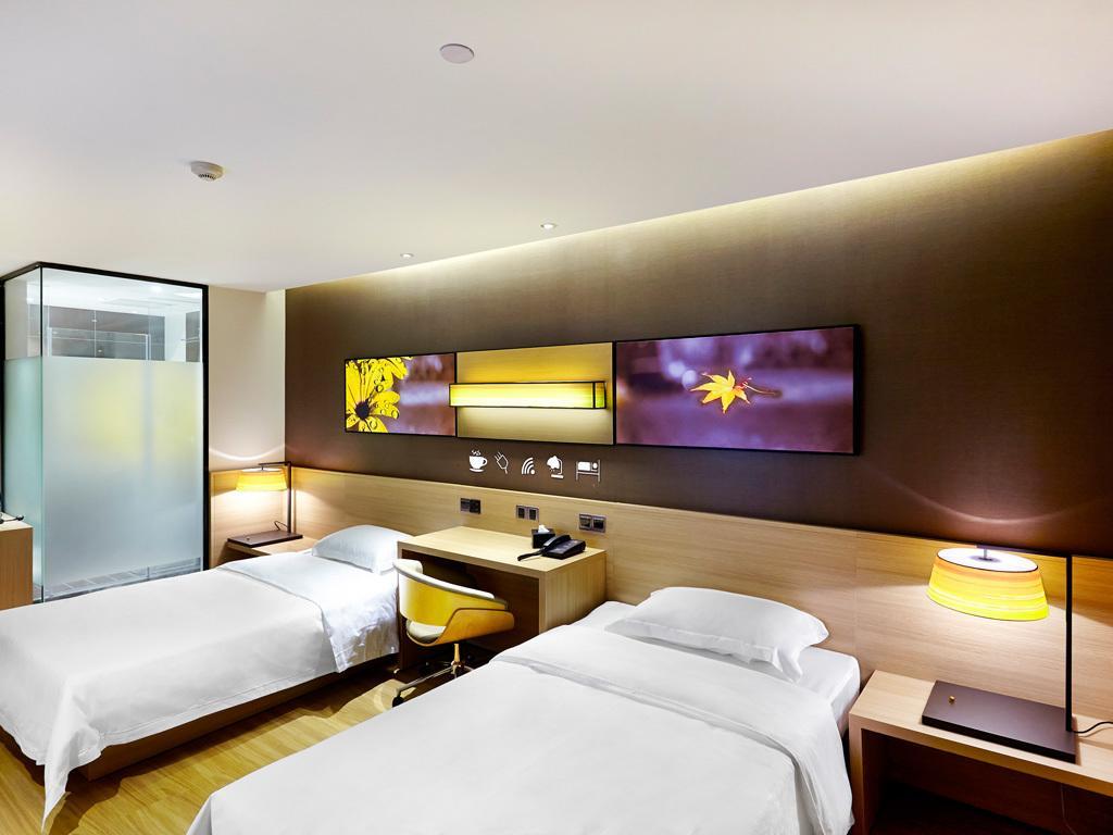 7Days Premium Chongqin Jiangbei International Airport Hub Station Hotell Chongqing Eksteriør bilde